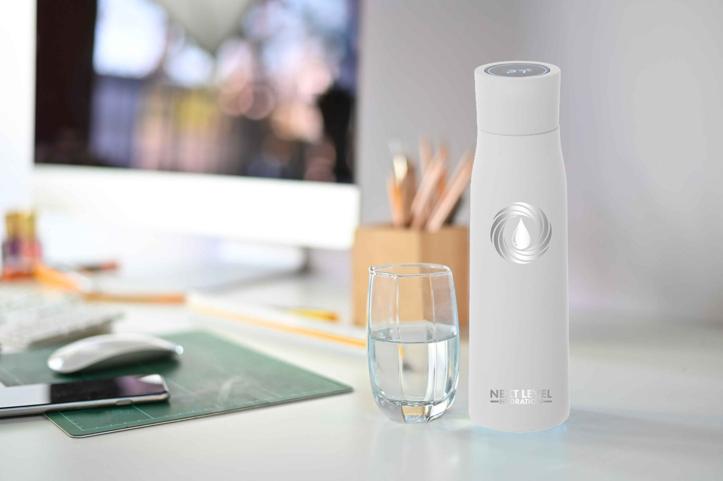 Smart UV Bottle - White