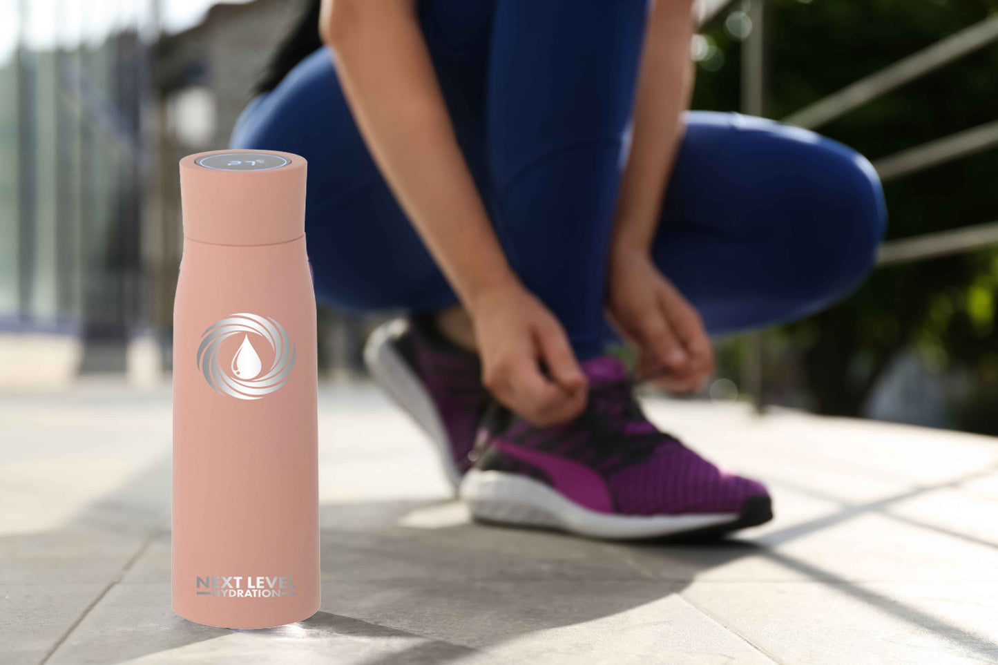 Smart UV Bottle - Pink