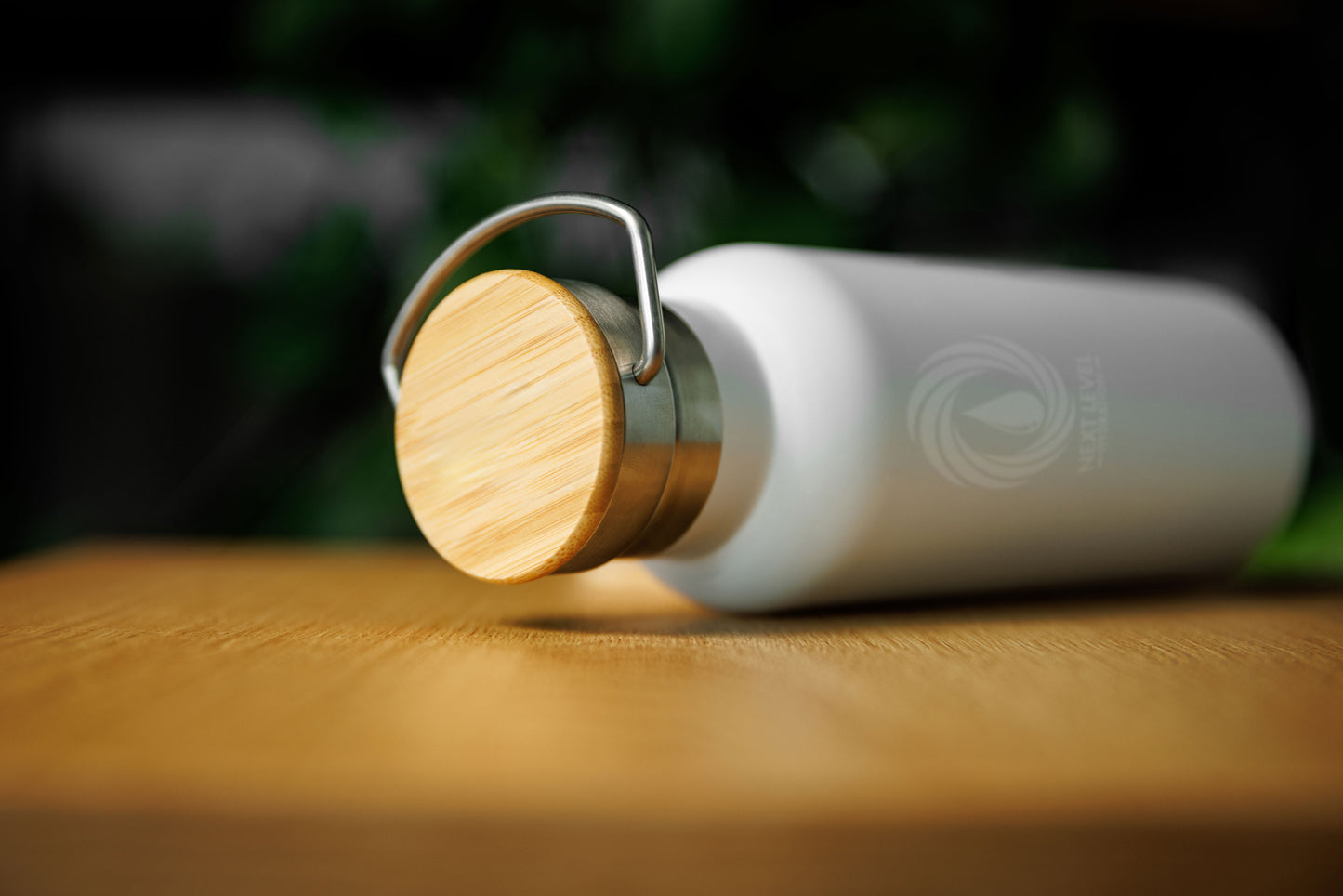 Smart UV-C + Bamboo Lid Bottle Bundle